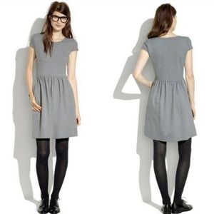 Madewell Grey Ponte Screenplay dress